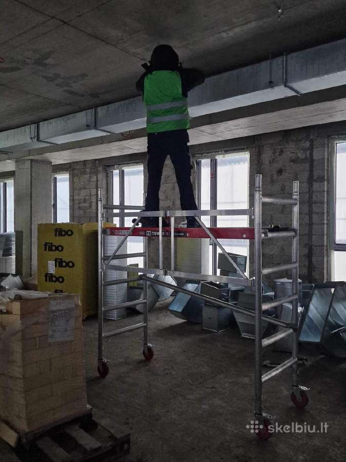 Pigi Aliumininių bokštelių Altrex Nuoma-pardavimas - nuotraukos Nr. 18