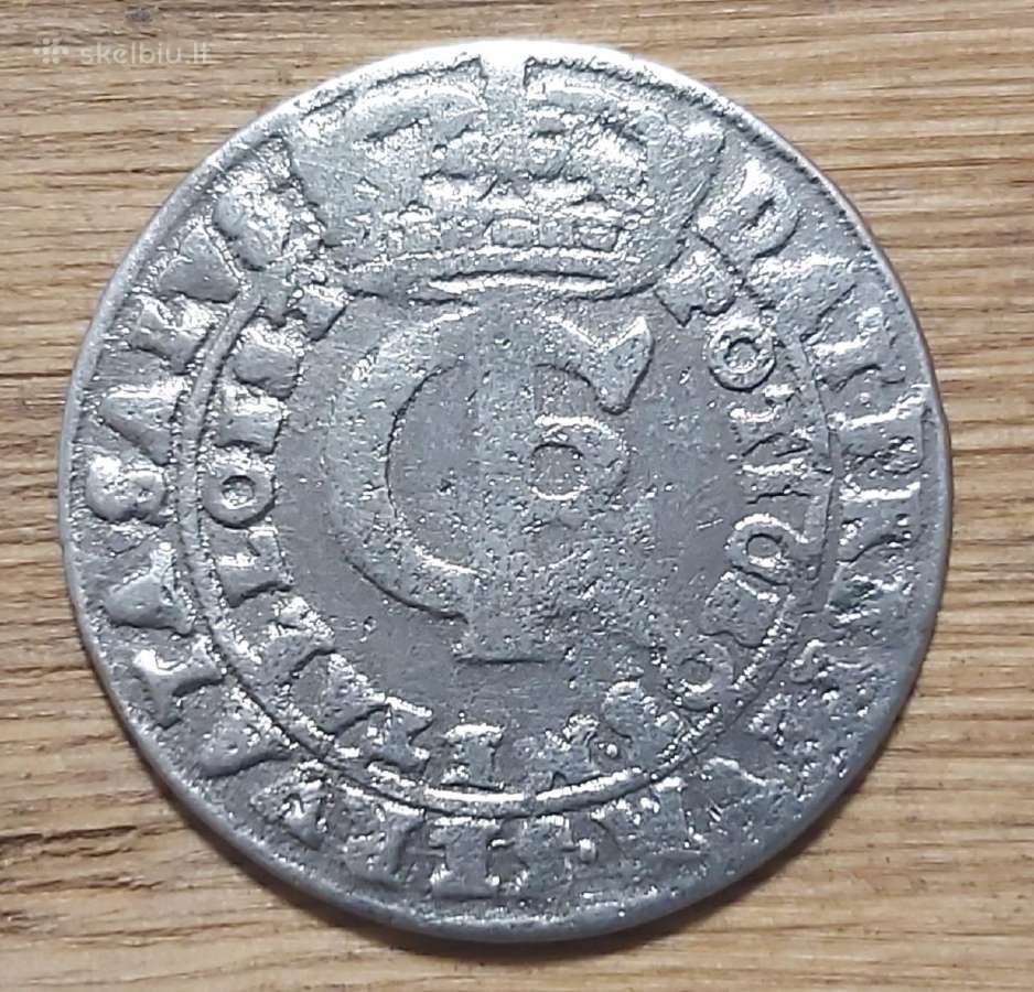 30 grašių (Tymfas) 1665 Jan Kazimieras Vaza