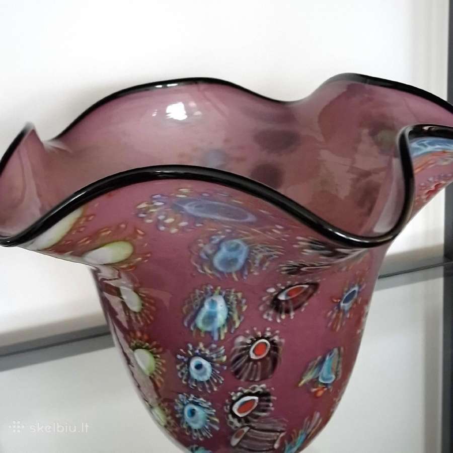 Murano stiko vaza - nuotraukos Nr. 3