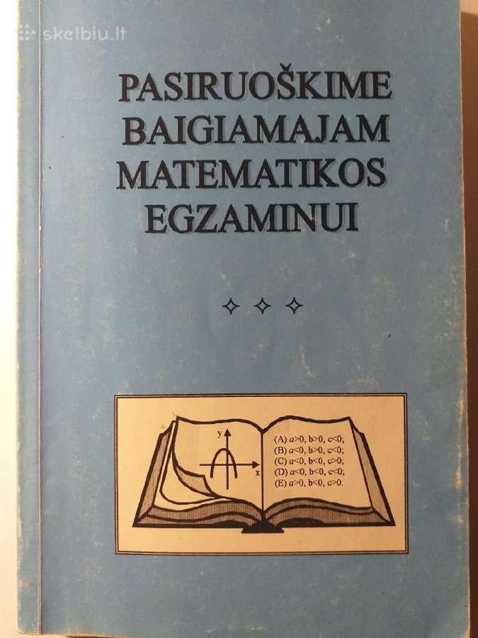 Pasiruoškime baigiamajam matematikos egzaminui