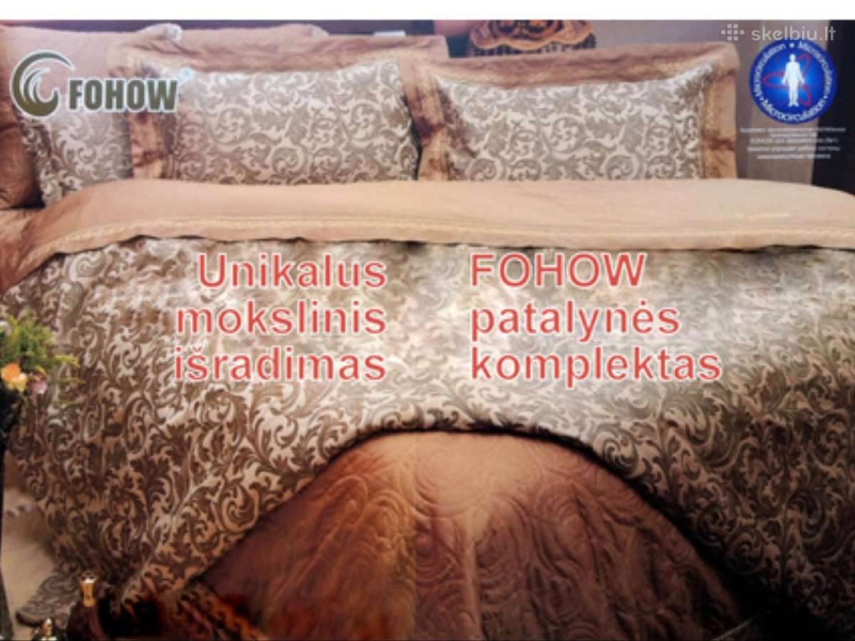 Fohow patalynės komplektas (dvigulė) - nuotraukos Nr. 2