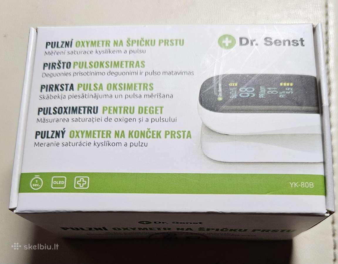 Nauji pulsoksimetrai Dr. Senst - nuotraukos Nr. 3