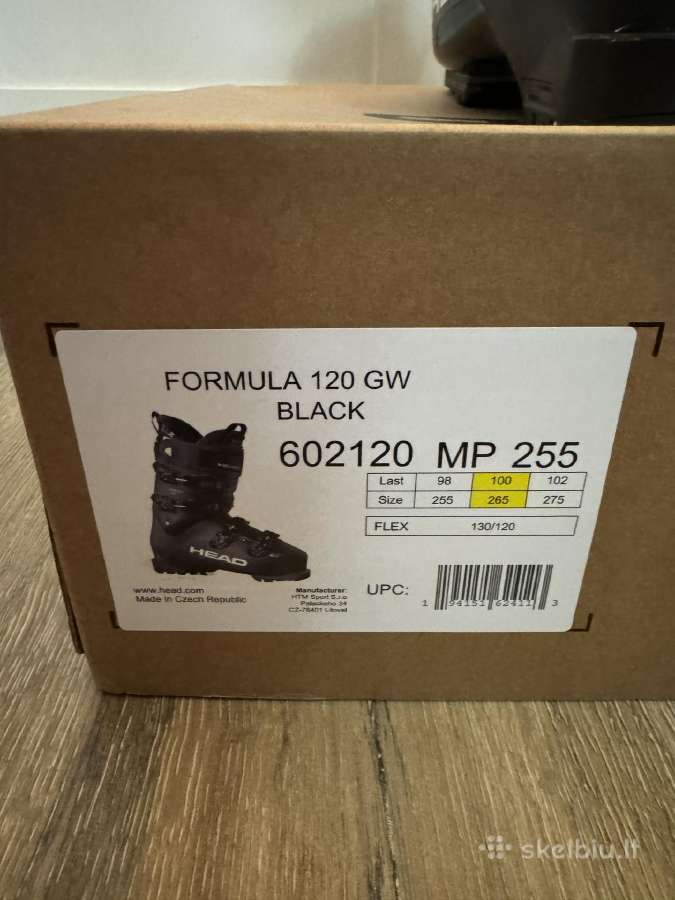 Head Formula 120 25.5mp/40eu slidinejimo batai - nuotraukos Nr. 5