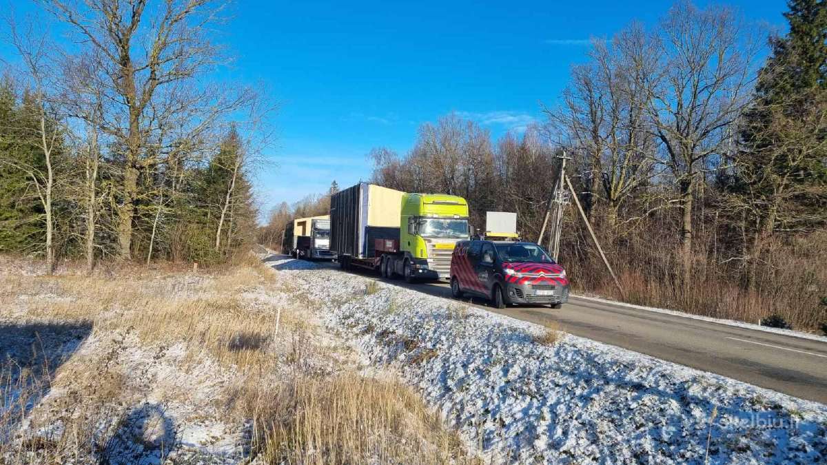Modulinių namų transportavimas ,Nameliu gabenimas - nuotraukos Nr. 7