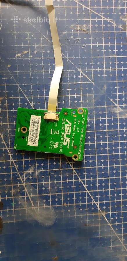 Asus K72d microsd kortelių skaitytuvas - nuotraukos Nr. 2