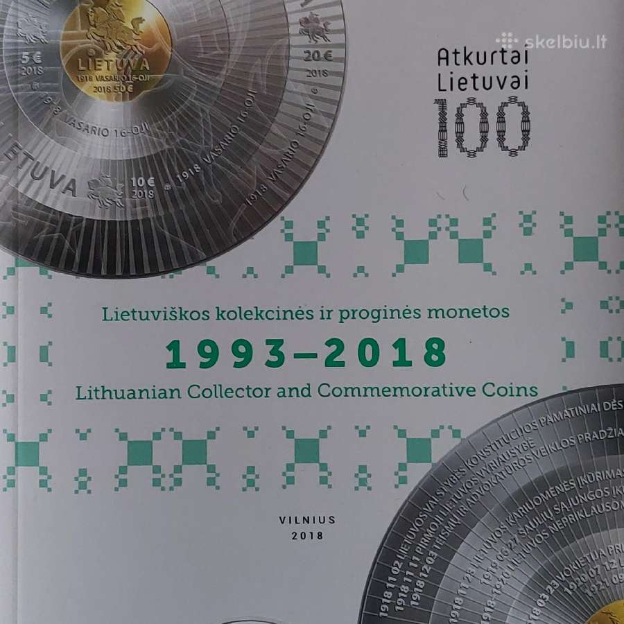Lietuviškas katalogas : Litai-euro 1993 - 2017 m. - nuotraukos Nr. 10