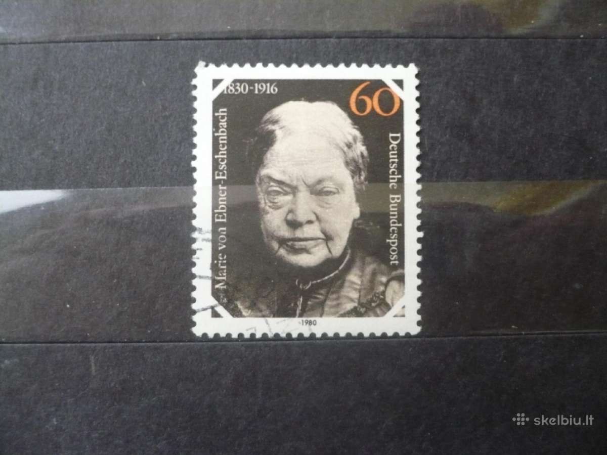 1980 m. 150-osios rašytojos Marie von Ebner Eschen