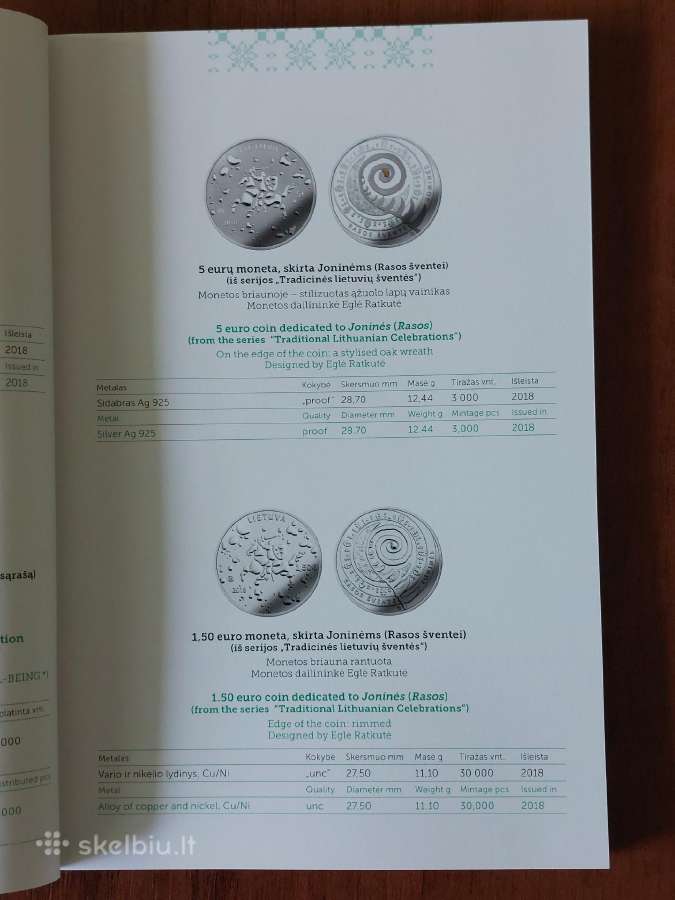 Lietuviškas katalogas : Litai-euro 1993 - 2017 m. - nuotraukos Nr. 16