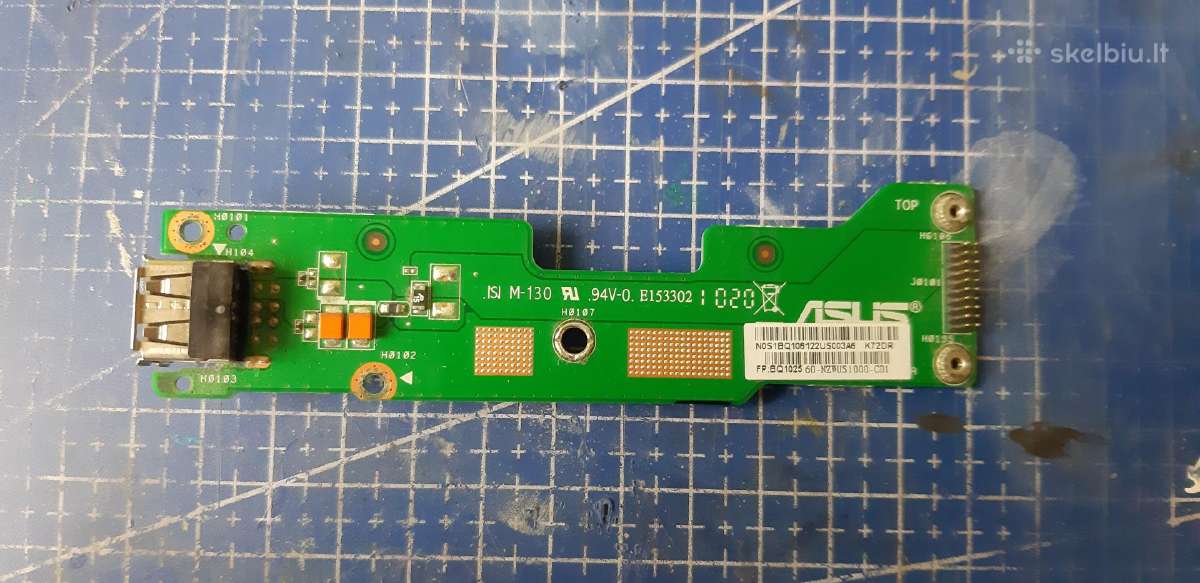 Asus K72d Usb plokštė
