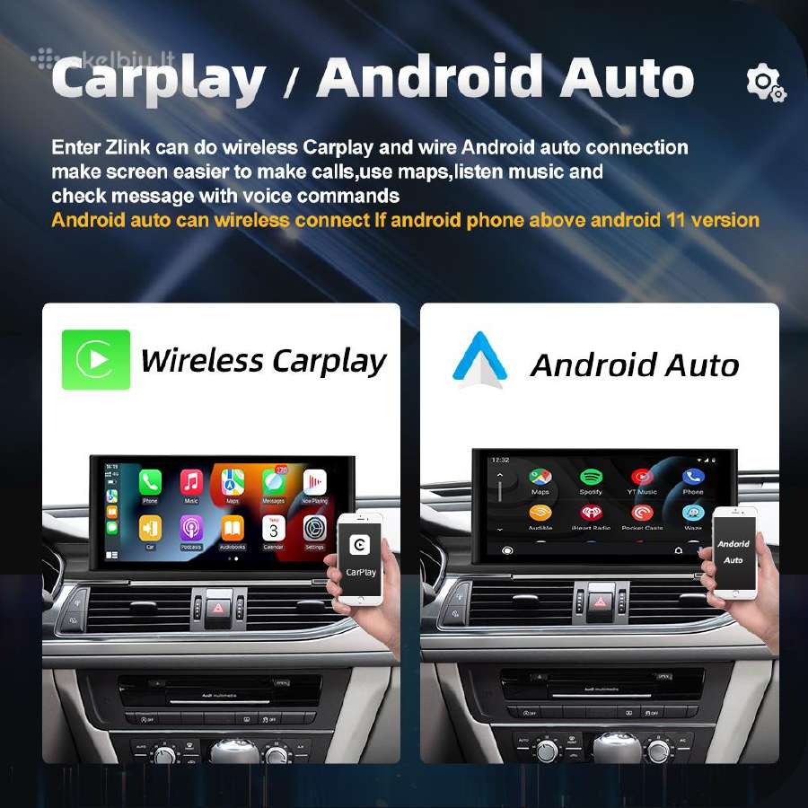 Parduodu Audi A6 C7 android multimediją - nuotraukos Nr. 5