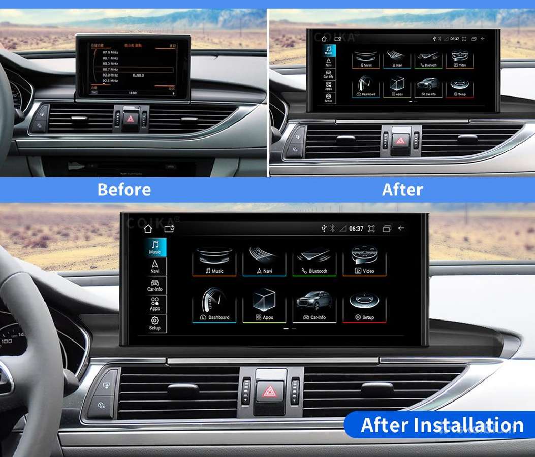 Parduodu Audi A6 C7 android multimediją - nuotraukos Nr. 7