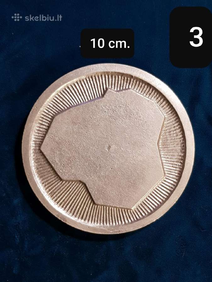 Vintažiniai Stalo Medaliai - nuotraukos Nr. 7