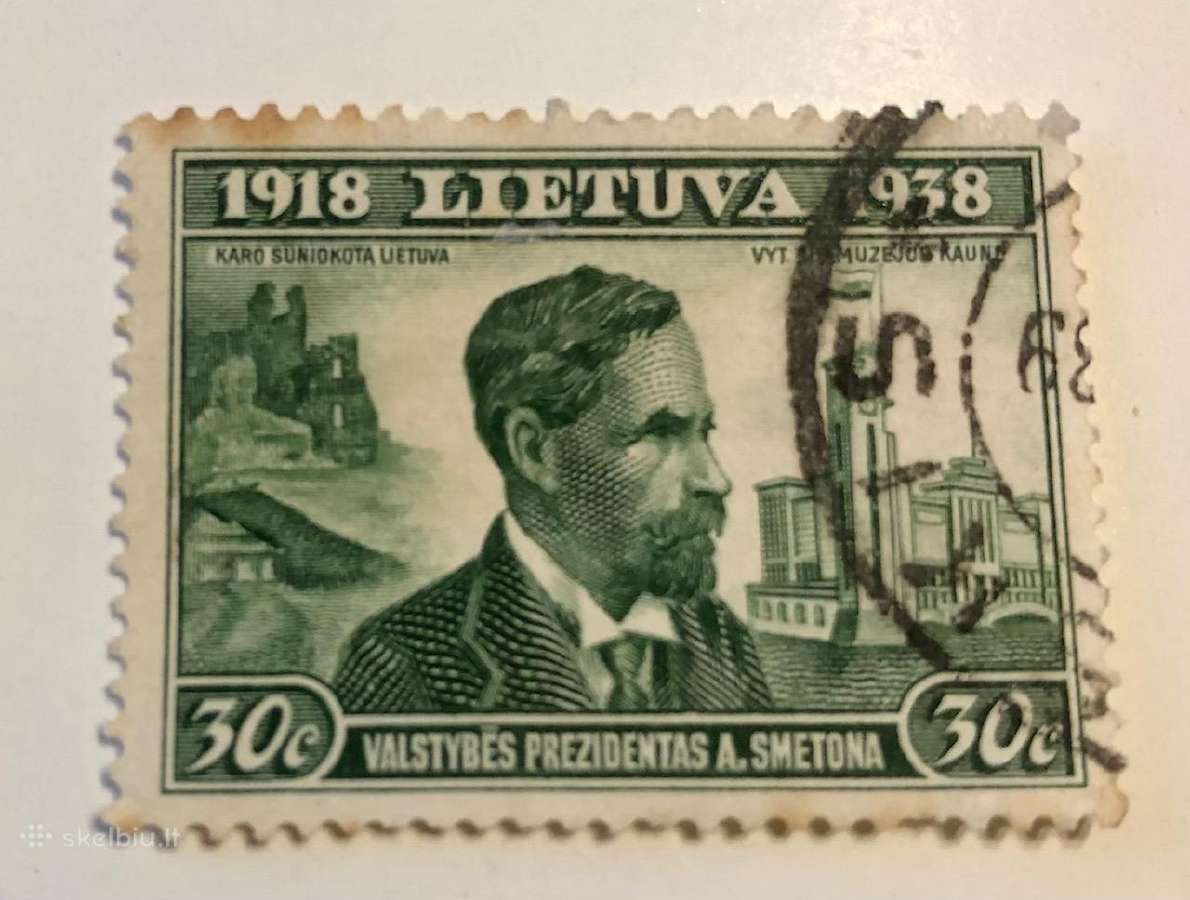 1918 - 1938m pašto ženklai - nuotraukos Nr. 2
