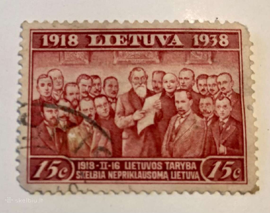 1918 - 1938m pašto ženklai - nuotraukos Nr. 3