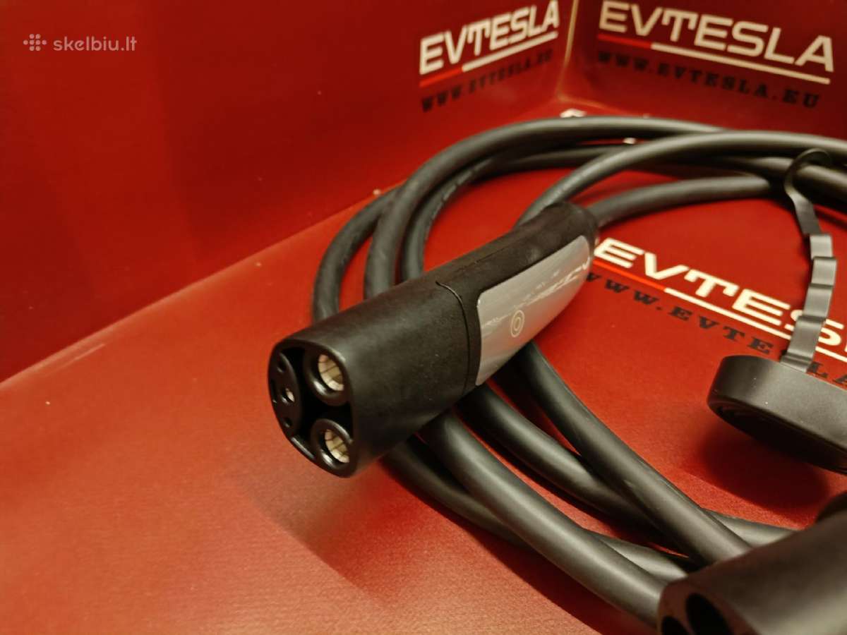 Laidas 3 in 1, Tesla Us to Type 2, 48 Amp, 11.5kw - nuotraukos Nr. 3