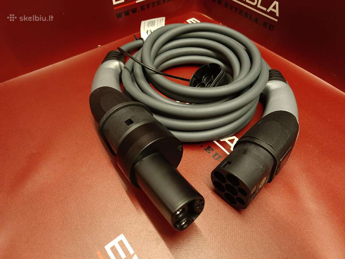 Laidas 3 in 1, Tesla Us to Type 2, 48 Amp, 11.5kw - nuotraukos Nr. 10