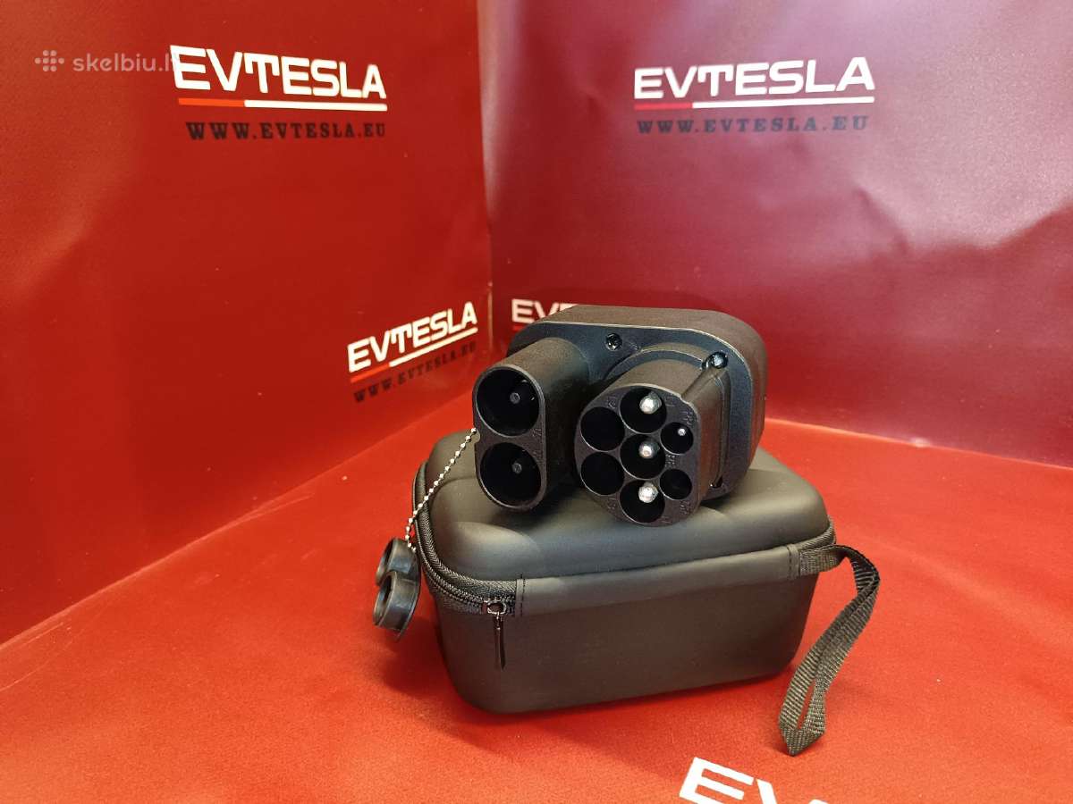 Laidas 3 in 1, Tesla Us to Type 2, 48 Amp, 11.5kw - nuotraukos Nr. 19