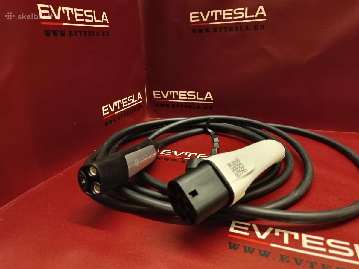 Tesla Usa į Type 2 (Eu) įkrovimo adapteris 11.5kw - nuotraukos Nr. 5