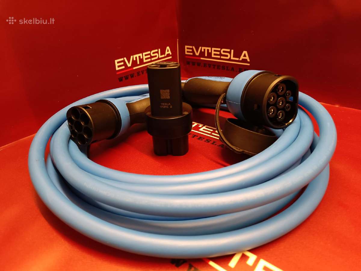 Tesla Usa į Type 2 (Eu) įkrovimo adapteris 11.5kw - nuotraukos Nr. 10