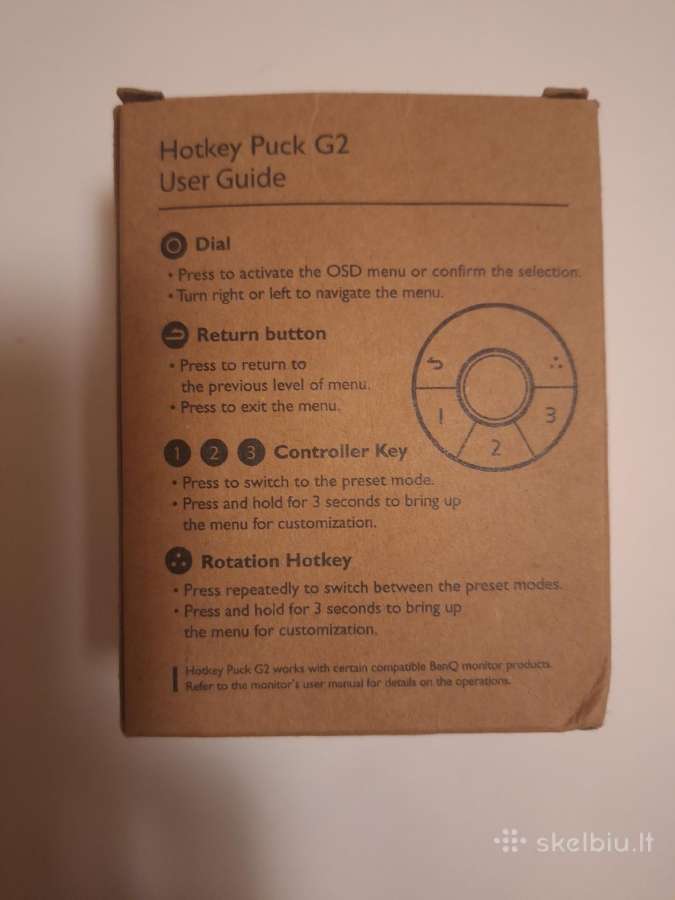 Benq Hotkey puck G2