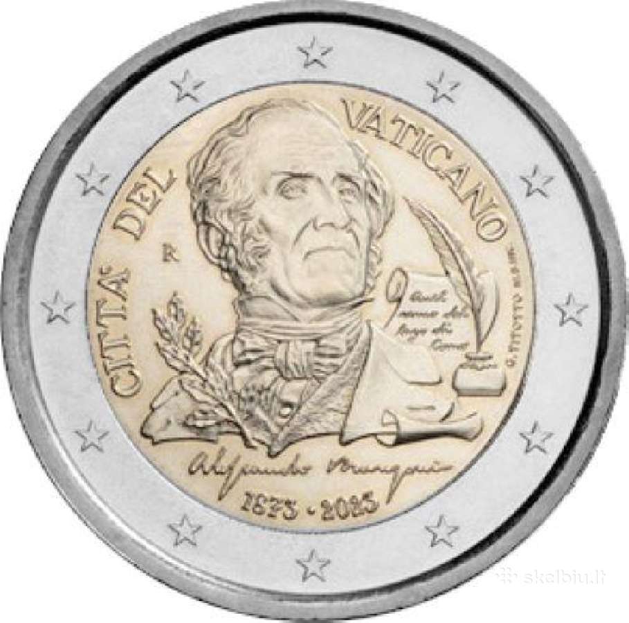 2 eurų Vatikano Unc proginės monetos - nuotraukos Nr. 16