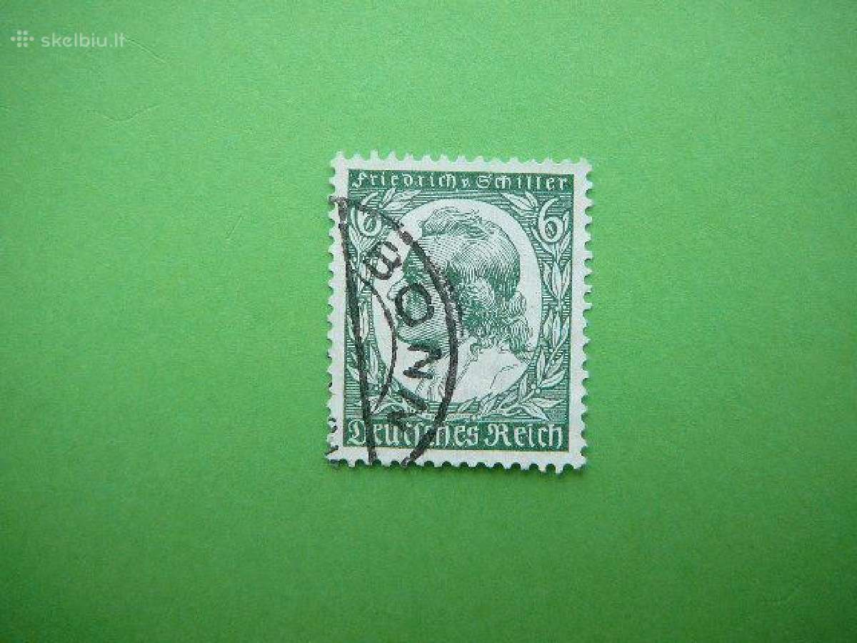 Poetas F. Sileris Vokietija 1934 vkt554a