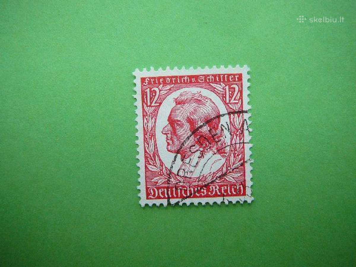 Poetas F. Sileris Vokietija 1934 vkt555a