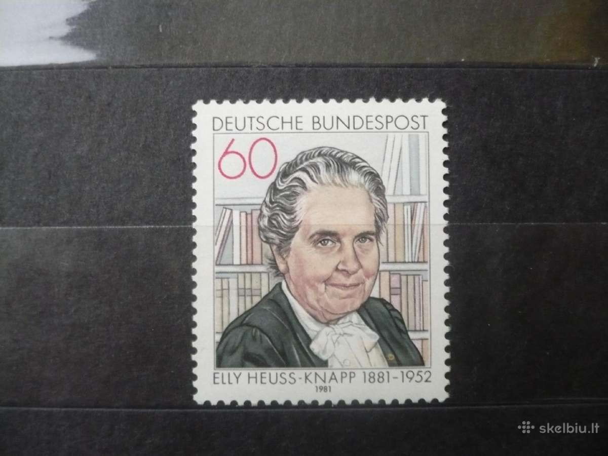 1981 m. 100-osios Elly Heuss-knapp gimimo metinės