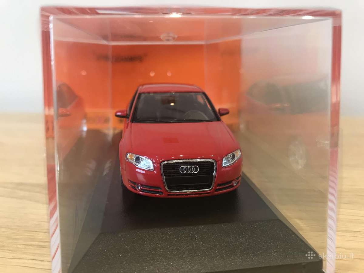 Audi A4 (B7) raudona - nuotraukos Nr. 2