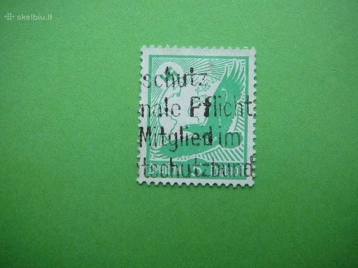Oro pastas Erelis Vokietija 1934 5pf vkt529a