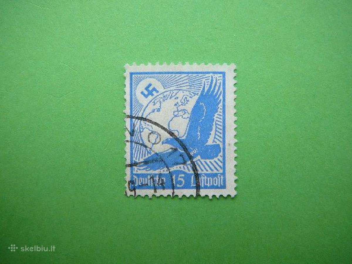 Oro pastas Erelis Vokietija 1934 15pf vkt531a