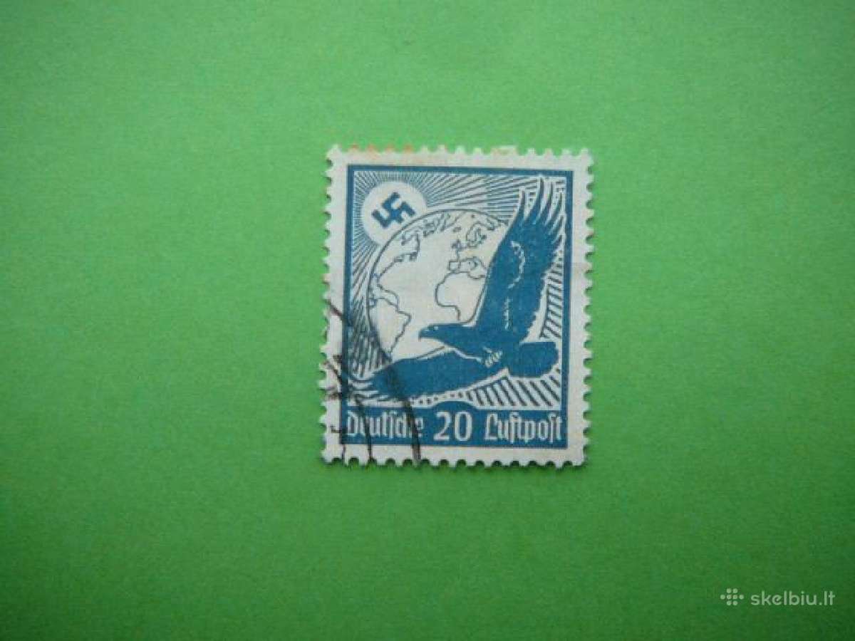 Oro pastas Erelis Vokietija 1934 20pf vkt532a