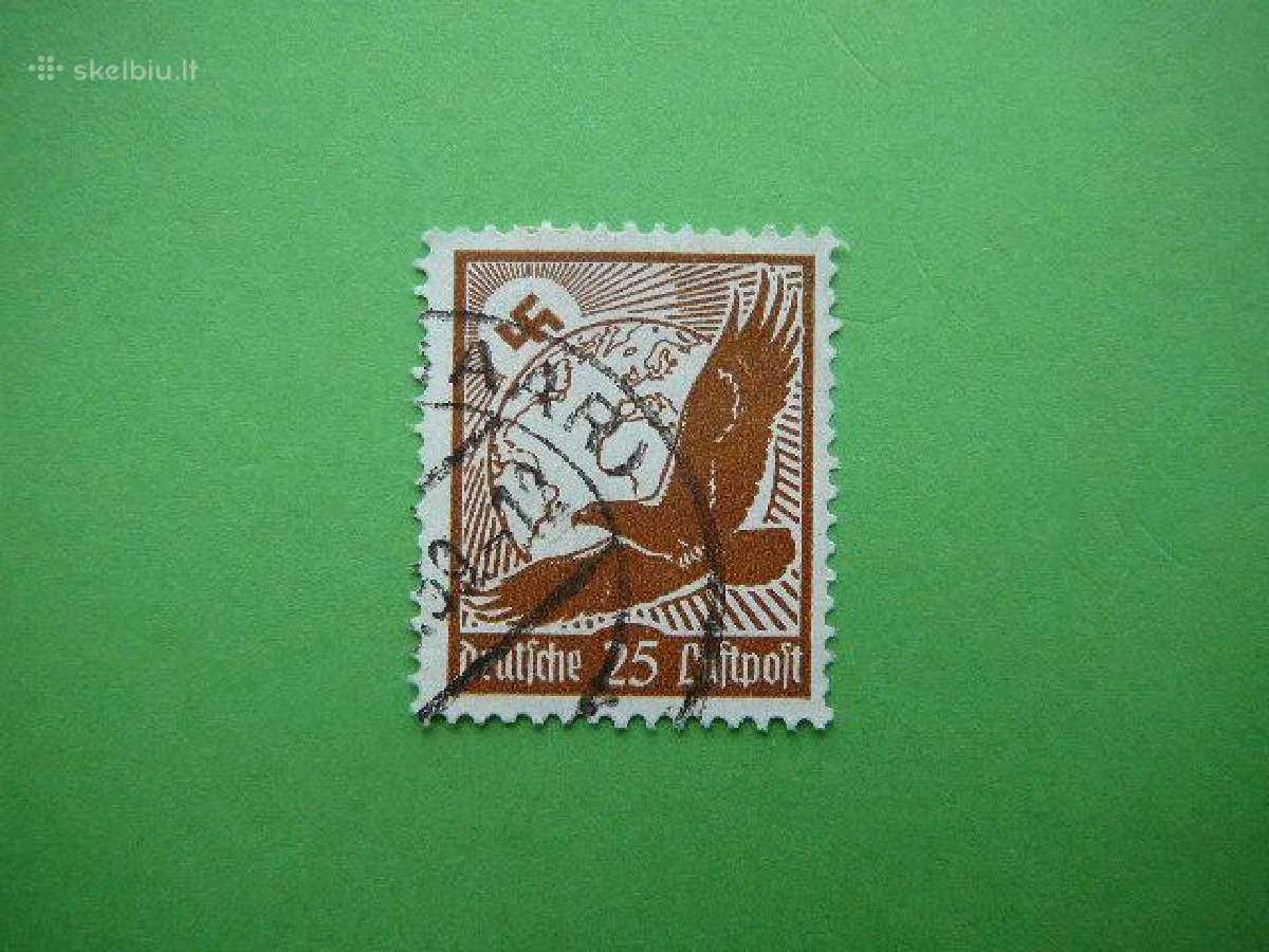 Oro pastas Erelis Vokietija 1934 25pf vkt533a