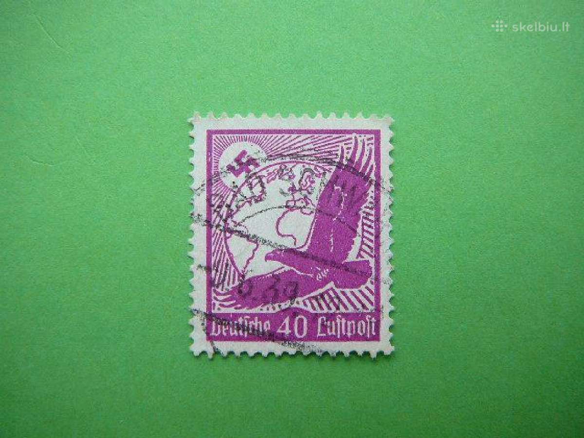 Oro pastas Erelis Vokietija 1934 40pf vkt534a