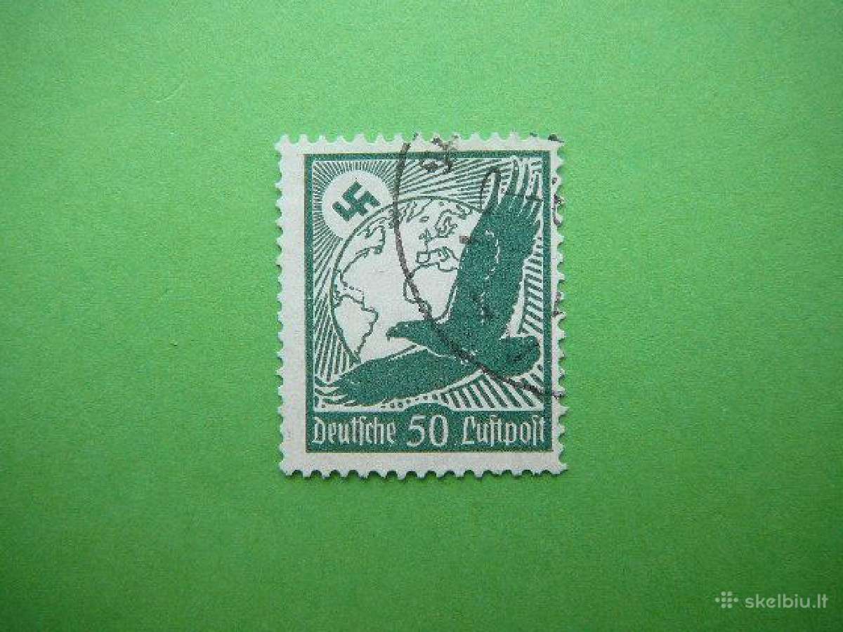 Oro pastas Erelis Vokietija 1934 50pf vkt535a