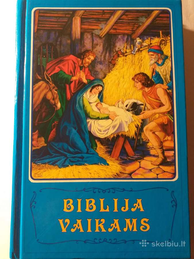 Įvairios iliustruotos Biblijos vaikams