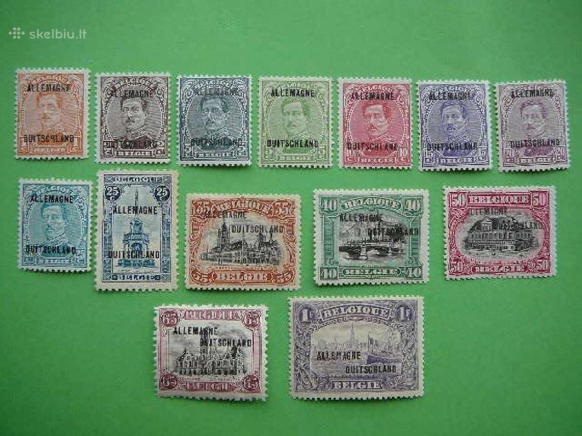 Belgija 1919 Vokietija Mlh bvk38s