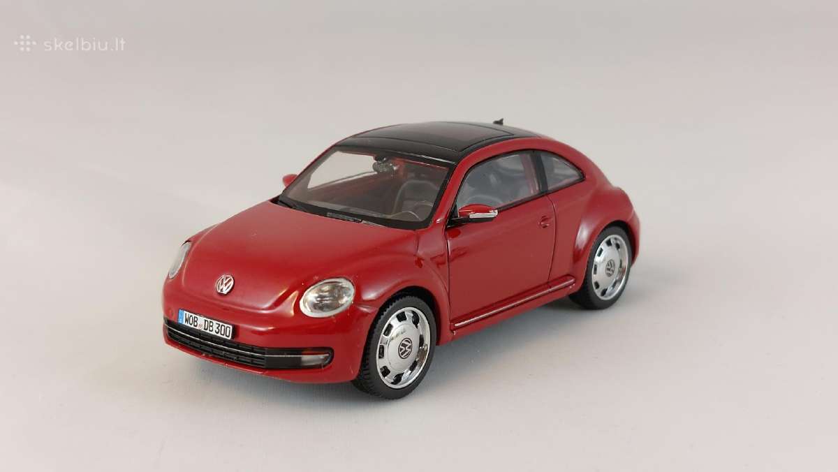 1/43 modeliukai Vw Beetle New Mk2 2013