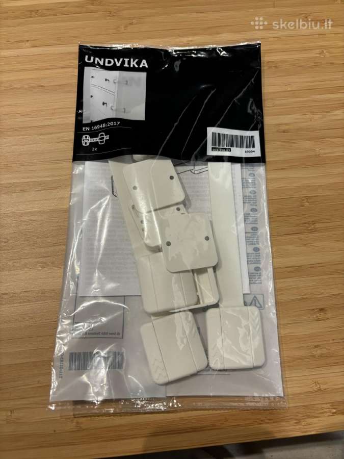 Ikea uldviga stalčių fiksatoriai apsauga nuo vaikų - nuotraukos Nr. 2