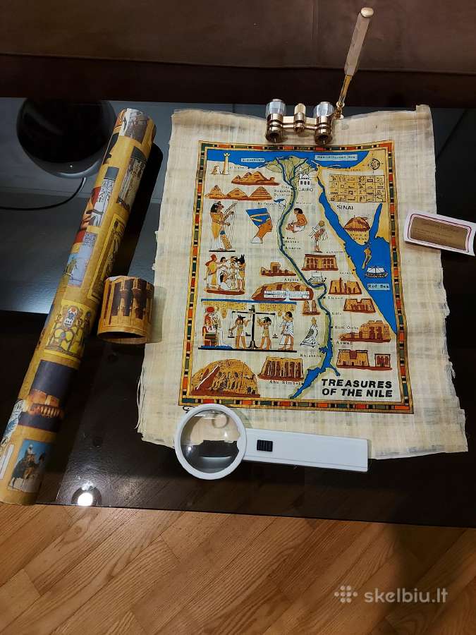 Naujas originalus,įpakuotas papiruso paveikslas