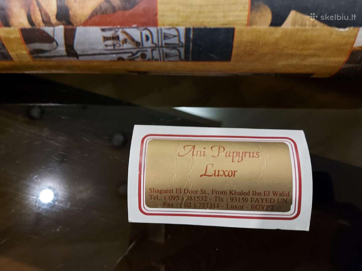 Naujas originalus,įpakuotas papiruso paveikslas - nuotraukos Nr. 6