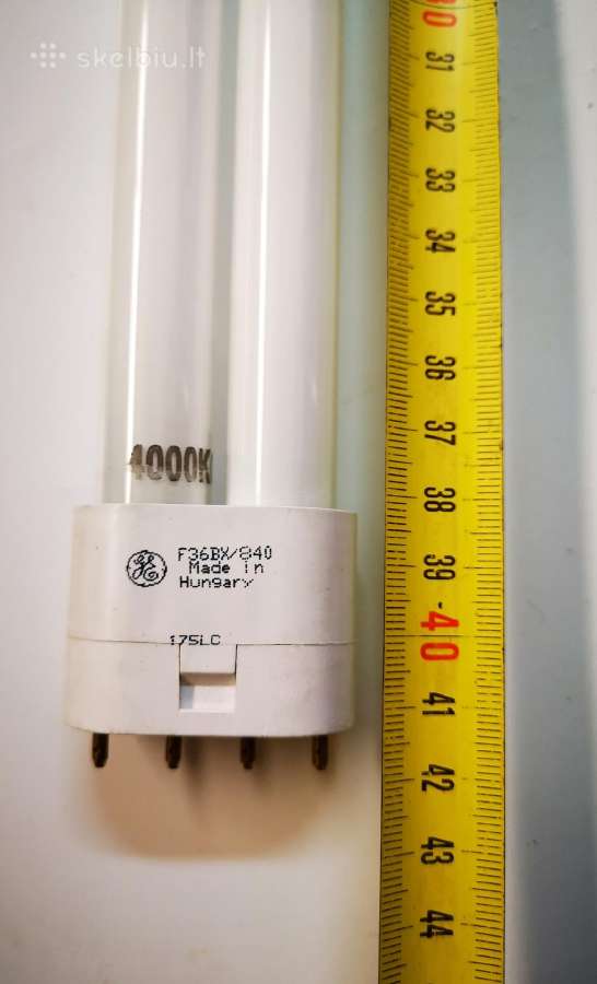Nauja General Electric liuminescencinė lempa 36w - nuotraukos Nr. 5