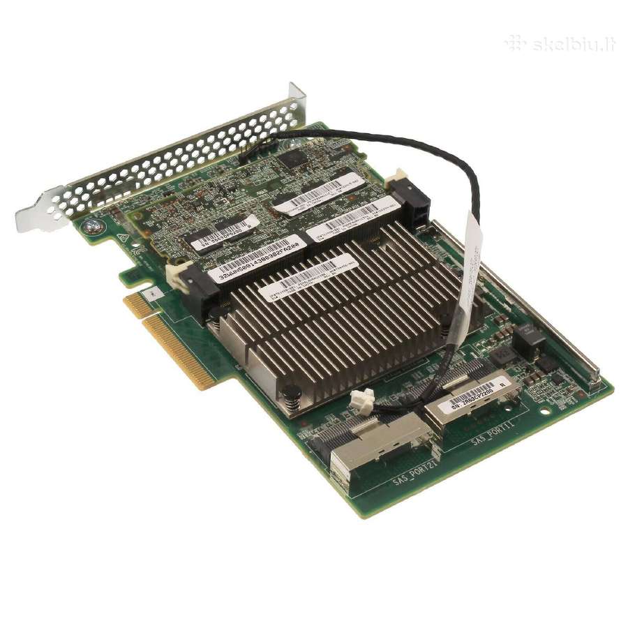 Sas Sata Raid Hba Unraid Zfs IT-mode + laidai - nuotraukos Nr. 6