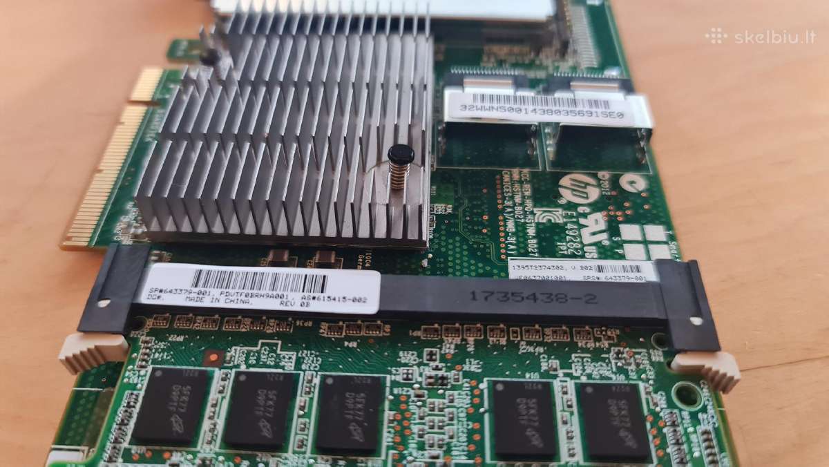 Sas Sata Raid Hba Unraid Zfs IT-mode + laidai - nuotraukos Nr. 10