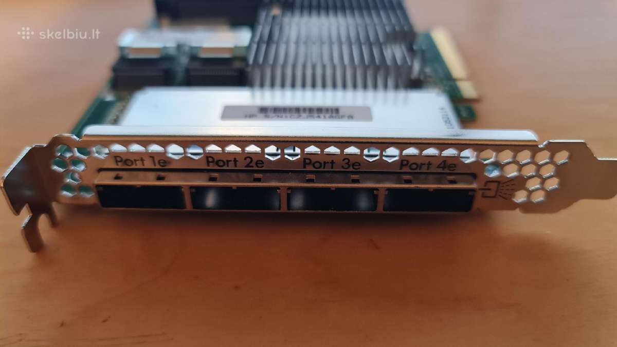 Sas Sata Raid Hba Unraid Zfs IT-mode + laidai - nuotraukos Nr. 11