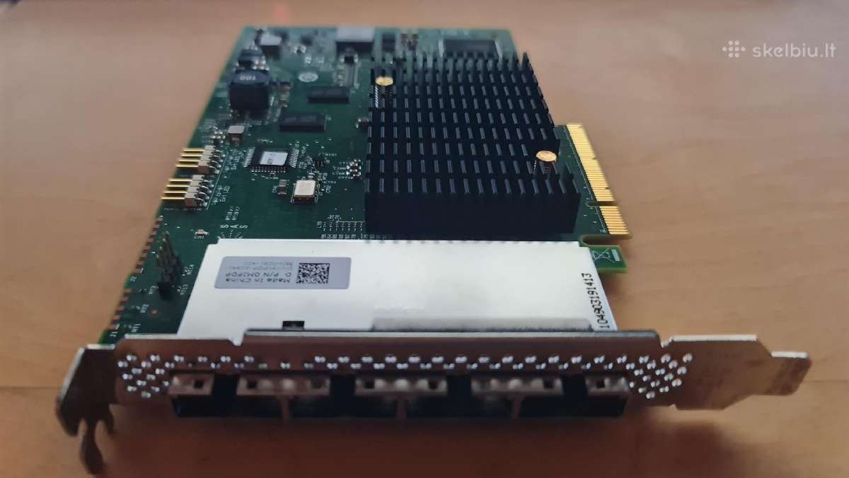 Sas Sata Raid Hba Unraid Zfs IT-mode + laidai - nuotraukos Nr. 23