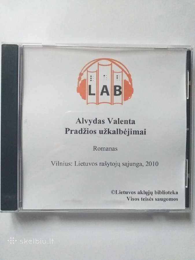 A. Valenta. Pradžios užkalbėjimai (romanas CD)