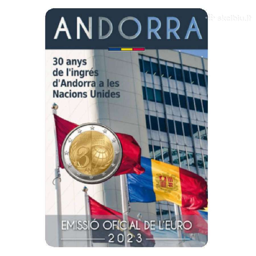 Andoros proginės ir apyvartinės monetos - nuotraukos Nr. 6