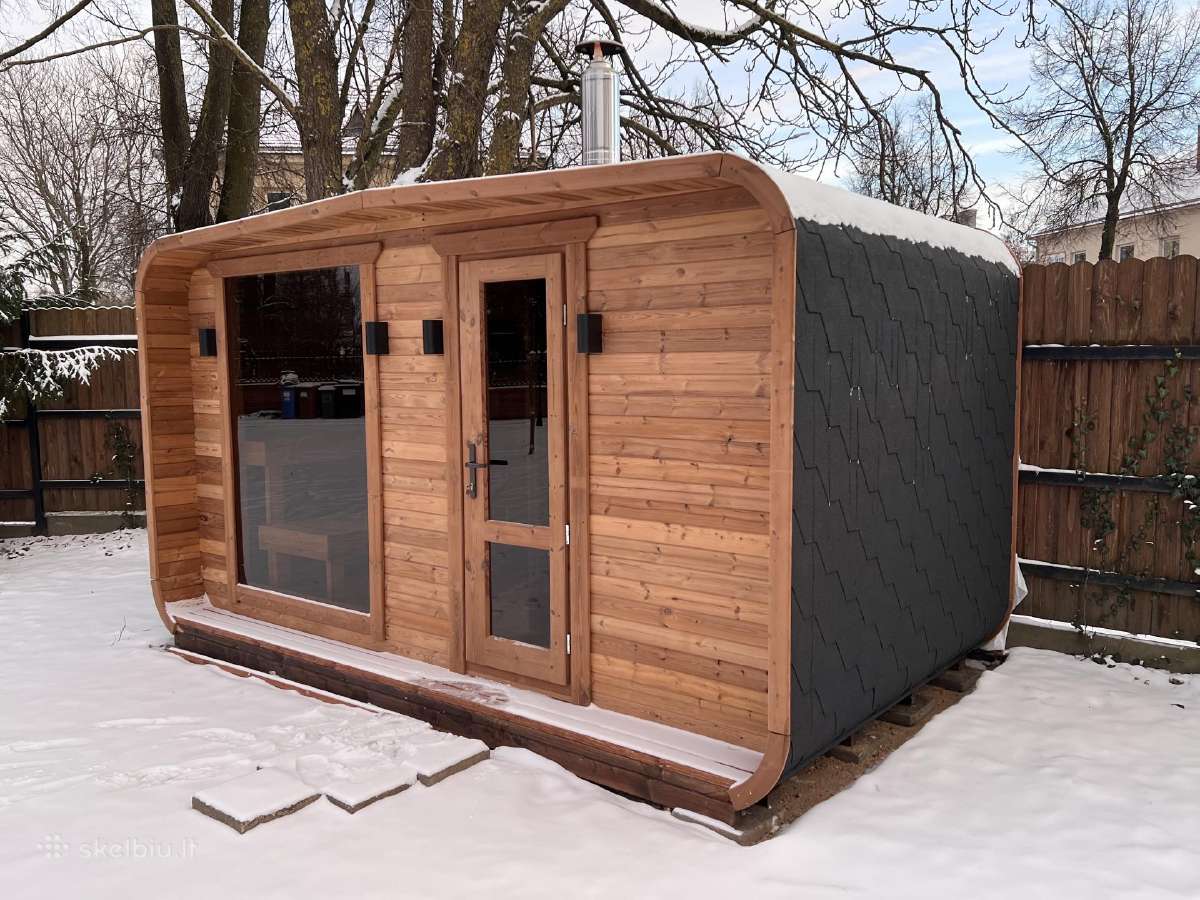 Naujiena Cube Wide pirtis sauna - nuotraukos Nr. 20