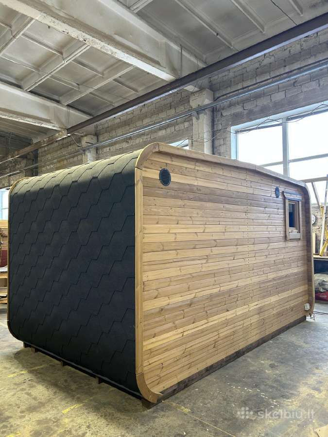 Naujiena Cube Wide pirtis sauna - nuotraukos Nr. 25